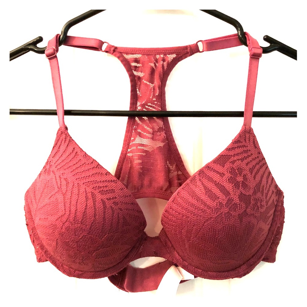 Victoria’s Secret PINK Push-up Lace Back Bra